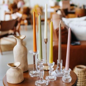 Duo Castiçal Elegance Botanic – Minimalismo e Aconchego